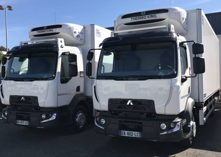 Camion porteur frigorifique pour de la distribution en PACA: Arrivage de nouveaux matériels sur notre parc